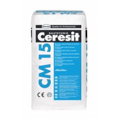 Клей Ceresit CM-15 для мрамора, 25 кг