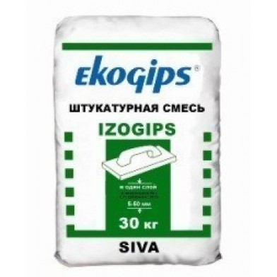 IzoGips Эко Штукатурка стартовая, 30 кг