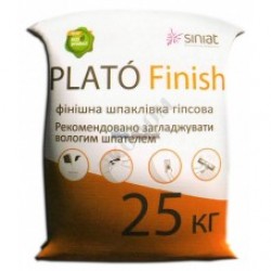 Гіпсова фінішна шпаклівка PLATO Finish, 25 кг Гіпсова фінішна шпаклівка PLATO Finish, 25 кг