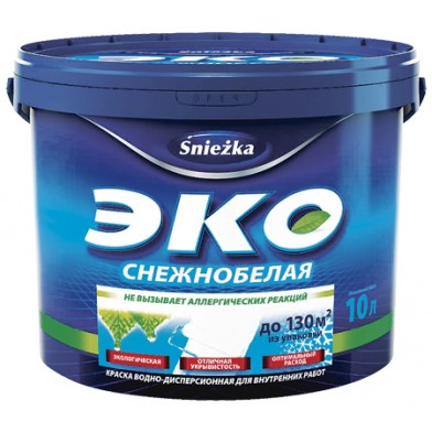 Краска Снежка Эко Люкс, 10 л