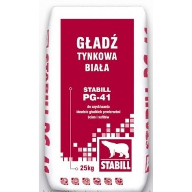 Stabill PG-41 Шпаклівка фінішна, 20 кг
